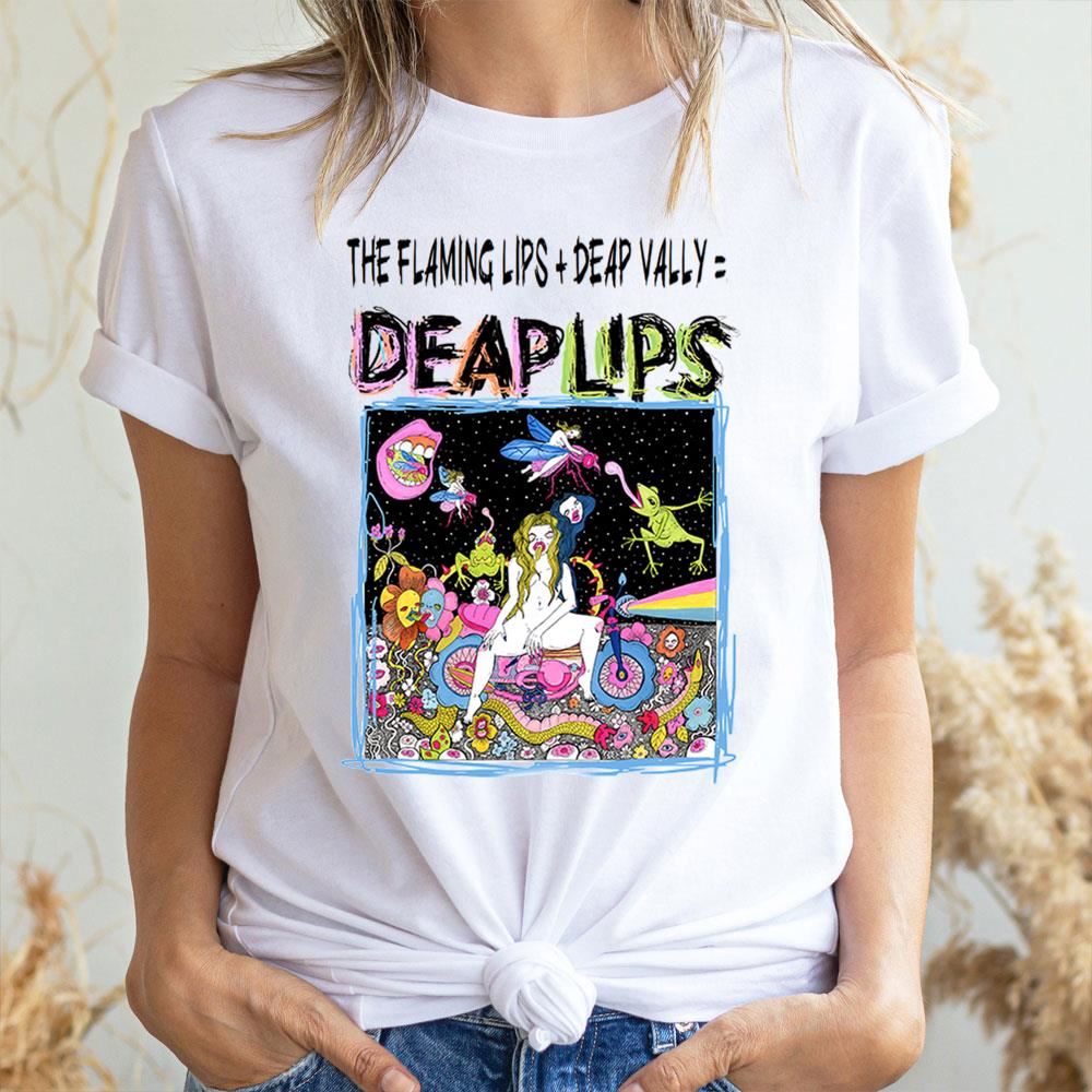 The Flaming Lips Deap Vally Deaplips Limited Edition T-shirts